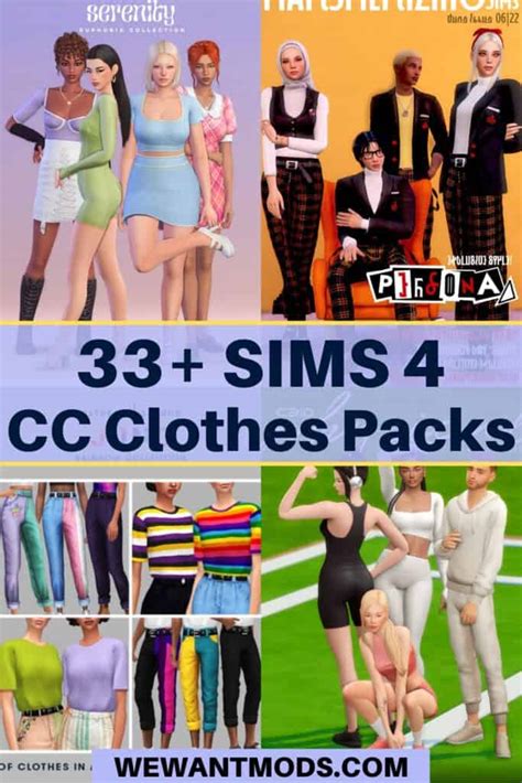 the sims 4 cc clothes